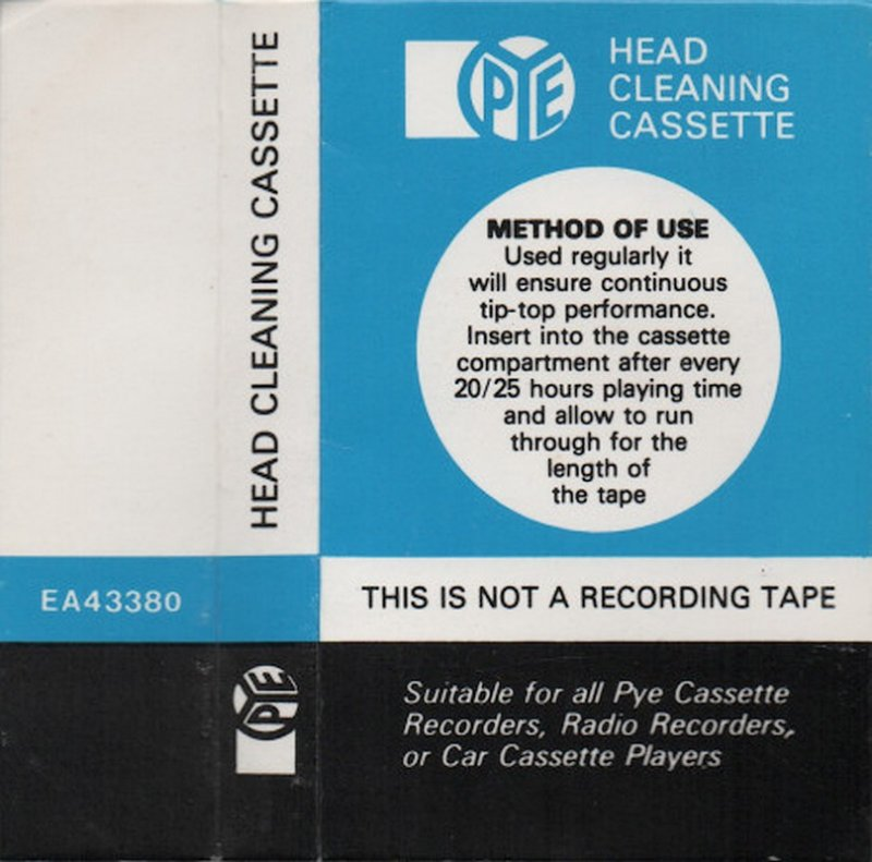 Compact Cassette: Unknown Pye -  