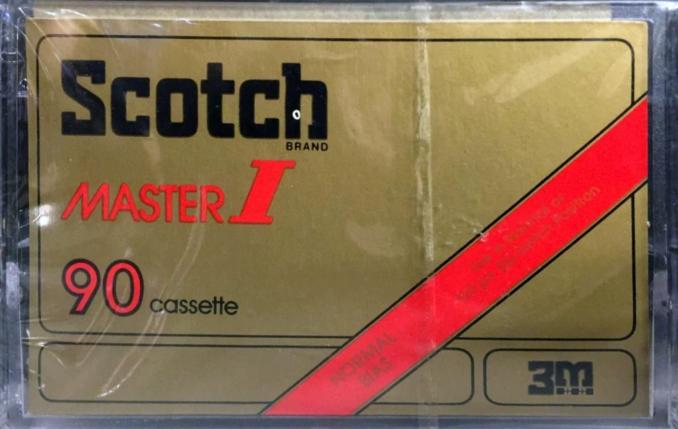 Compact Cassette Scotch Master I 90 Type I Normal 1975 USA