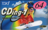 Compact Cassette TDK CDing 1 64 "CD1-64K" Type I Normal 1997 Japan