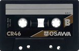 Compact Cassette Osawa CR 46 Type II Chrome 1983 Japan