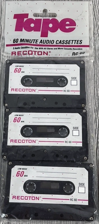 Soft Pack Recoton RC 60 Type I Normal 1992 USA