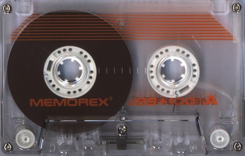 Compact Cassette Memorex dBS+ 100 Type I Normal 1989 Europe