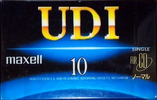 Compact Cassette Maxell UDI / UD1 10 "UD1-10G" Type I Normal 1994 Japan