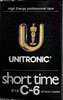 Compact Cassette Unitronic Short time 6 Type I Normal 1979 Europe