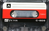 Compact Cassette Victor 60 "C-60S" Type I Normal 1973 Japan
