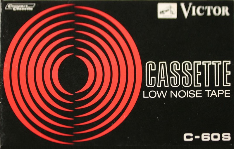 Compact Cassette Victor 60 "C-60S" Type I Normal 1973 Japan
