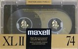 Compact Cassette Maxell XLII 74 Type II Chrome 1988 Japan