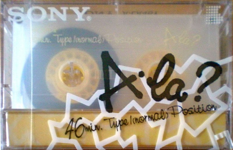 Compact Cassette Sony A-la? 46 "A-LA46Y" Type I Normal 1985 Japan
