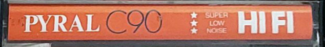 Compact Cassette Pyral HI-FI 90 Type I Normal 1982 UK