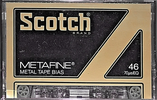 Compact Cassette Scotch Metafine 46 Type IV Metal 1979 Europe