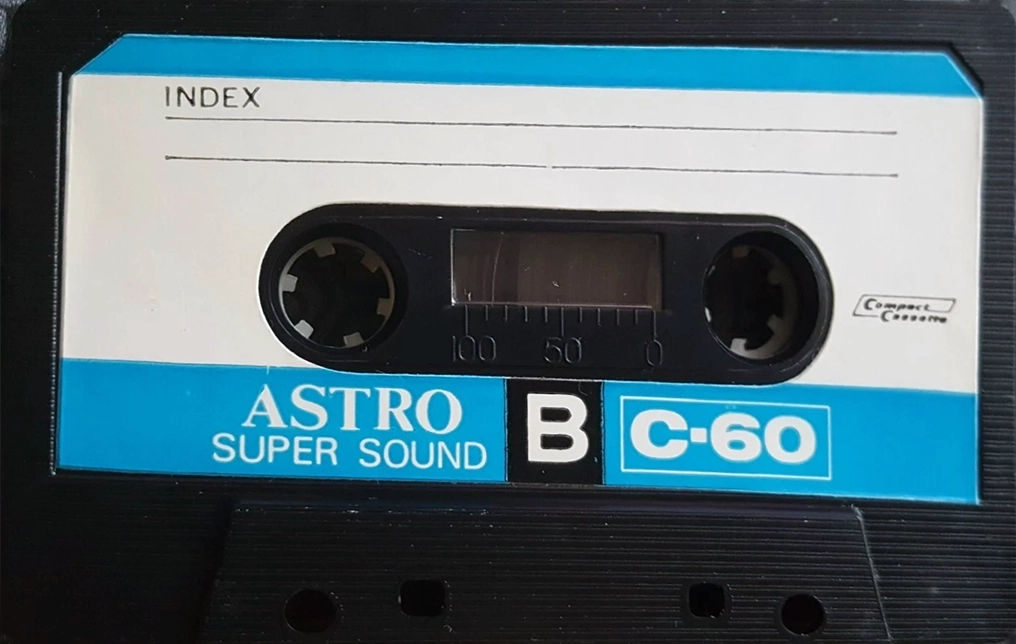 Compact Cassette Astro 60 Type I Normal 1980 Unknown Country