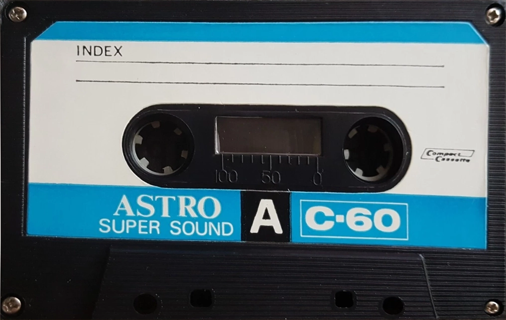 Compact Cassette Astro 60 Type I Normal 1980 Unknown Country