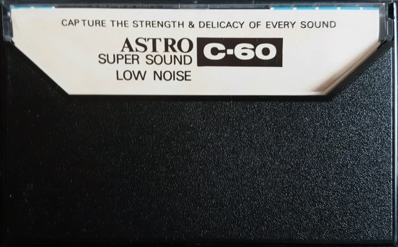 Compact Cassette Astro 60 Type I Normal 1980 Unknown Country