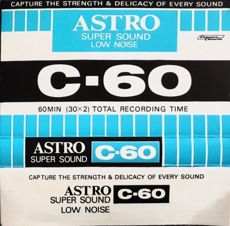 Compact Cassette Astro 60 Type I Normal 1980 Unknown Country