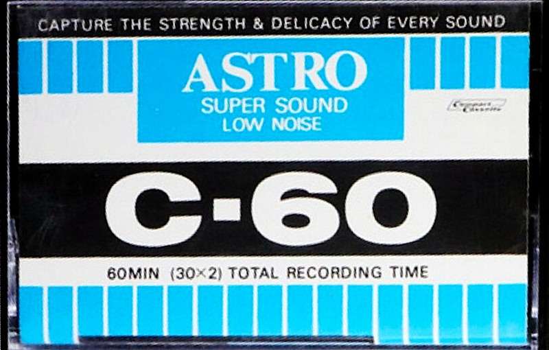 Compact Cassette:  Astro -  60