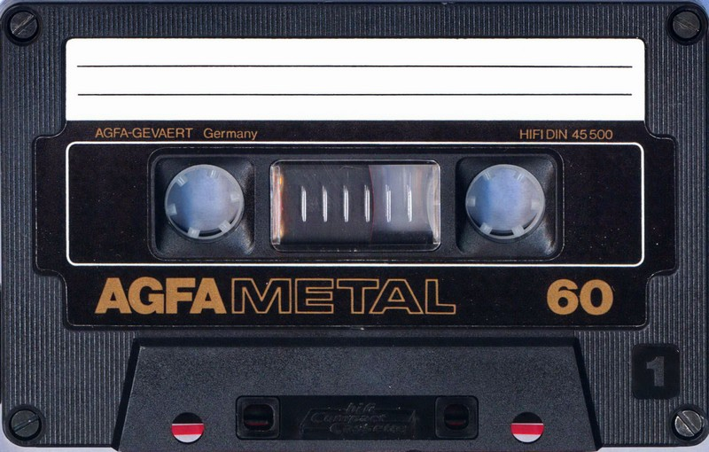 Compact Cassette: AGFA  - Pure Metal IV 60