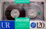 Compact Cassette Maxell UR 120 Type I Normal 1988 Japan