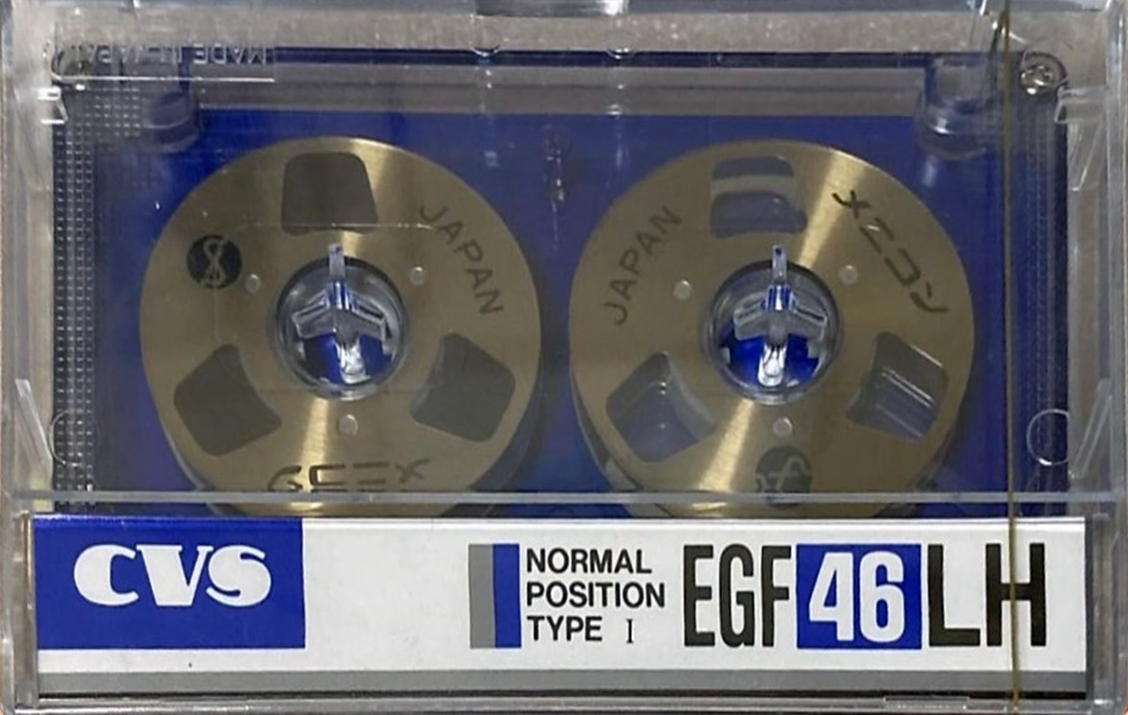 Compact Cassette CVS EGF LH 46 Type I Normal Japan