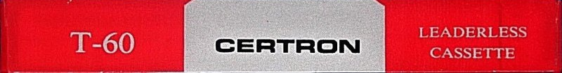 Compact Cassette:  Certron - Telephone 60