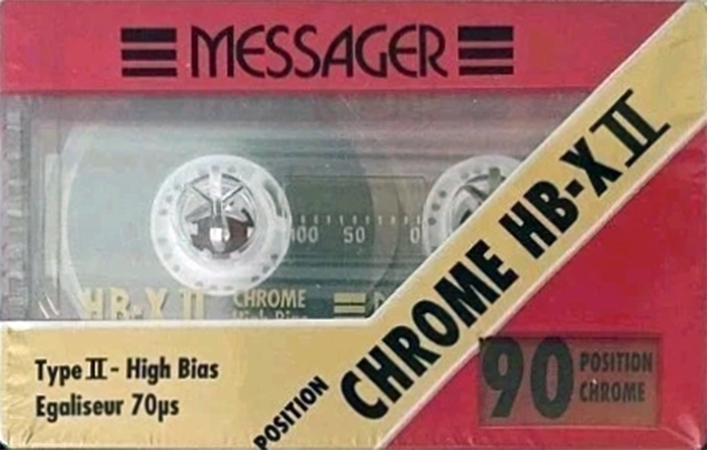 Compact Cassette Messager HB-X II 90 Type II Chrome 1994 France