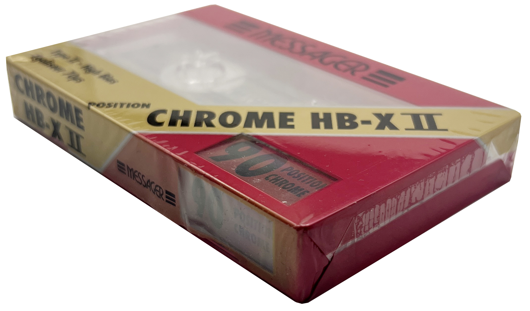 Compact Cassette Messager HB-X II 90 Type II Chrome 1994 France