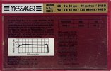 Compact Cassette Messager HB-X II 90 Type II Chrome 1994 France