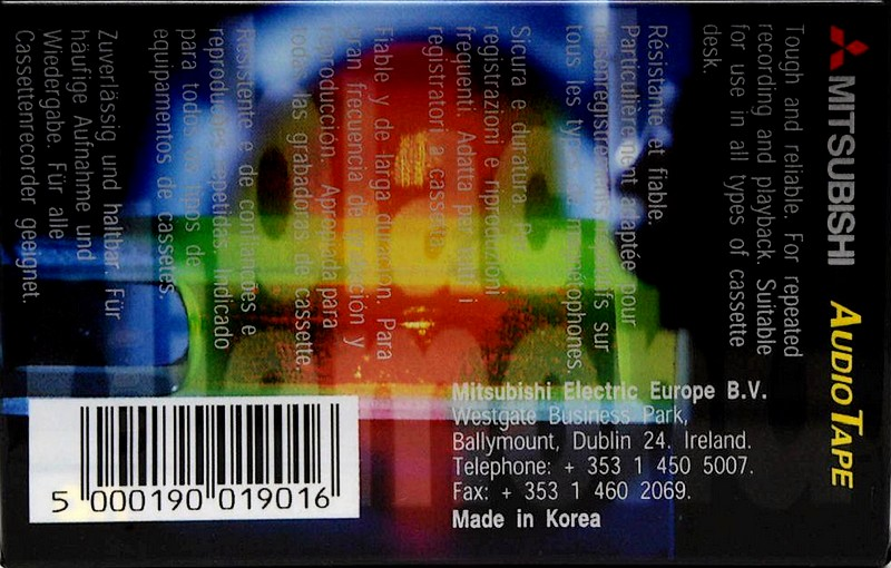 Compact Cassette Mitsubishi 90 Type I Normal 2002 Europe