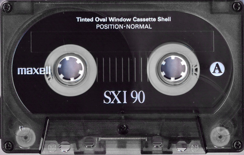 Compact Cassette Maxell SX 90 "SX I" Type I Normal 1991 Europe