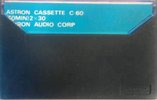 Compact Cassette Astron 60 Type I Normal Japan