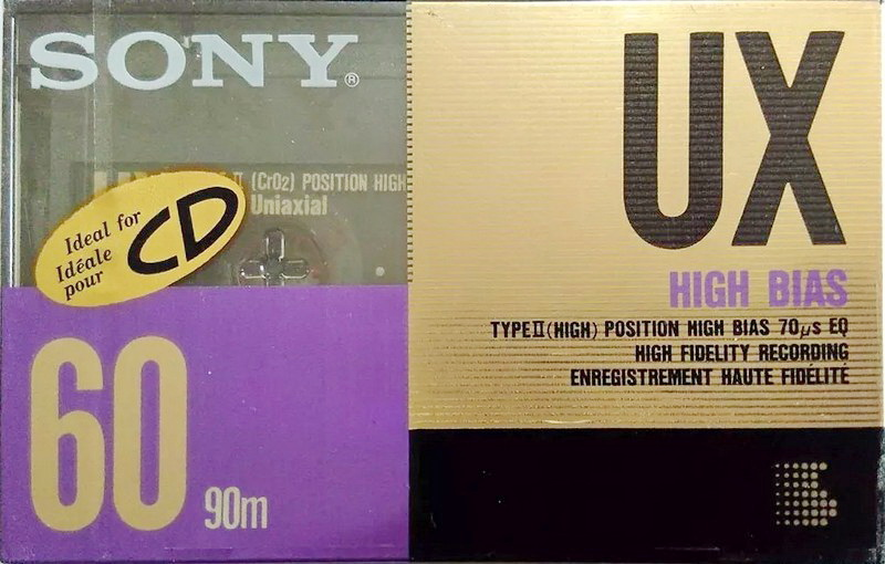 Compact Cassette: Sony  - UX 60