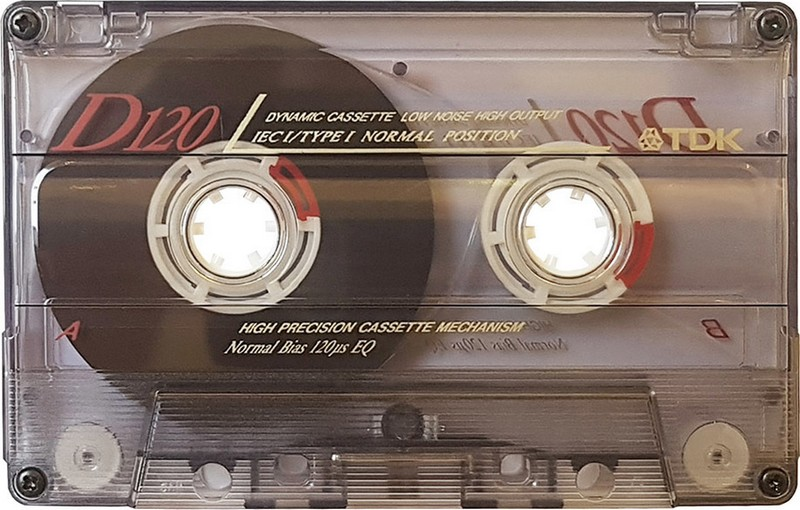 Compact Cassette TDK D 120 "D-120ES" Type I Normal 1991 Europe