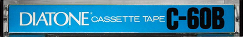 Compact Cassette Diatone B 60 Type I Normal 1973 Japan