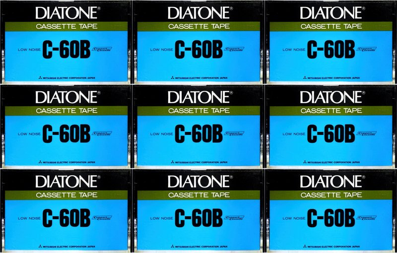 Compact Cassette Diatone 60 Type I Normal 1973 Japan