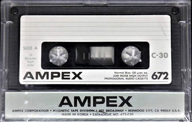 Compact Cassette:  Ampex - 672 30