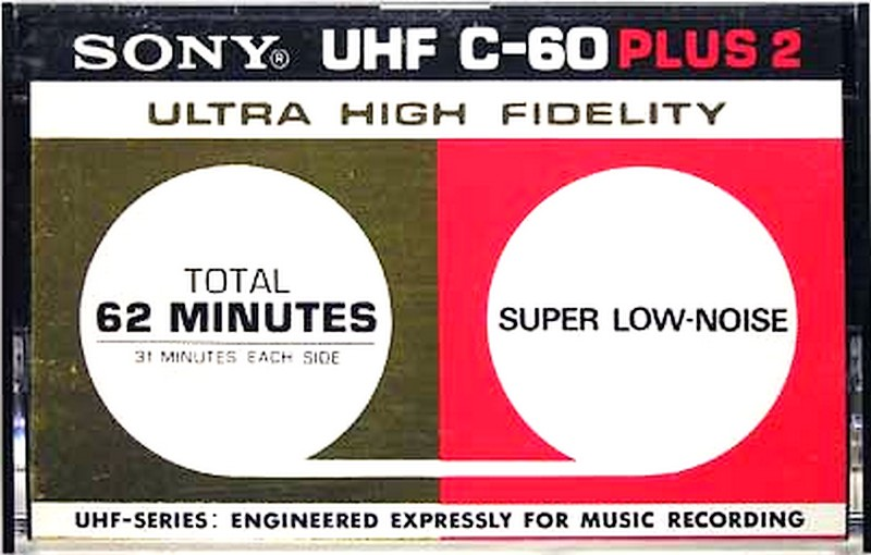 Compact Cassette: Sony  -  60+2