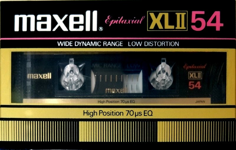 Compact Cassette: Maxell / Hitachi Maxell - XLII 54