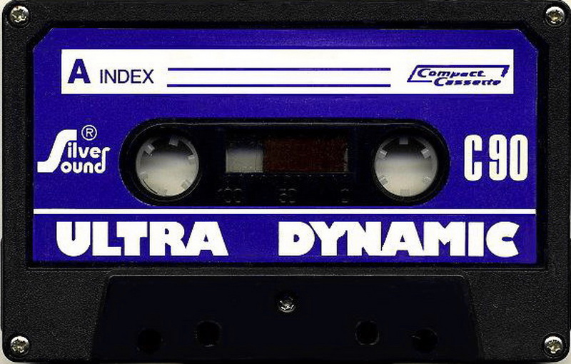 Compact Cassette Silver Sound Ultra Dynamic 90 Type I Normal 1979 Germany