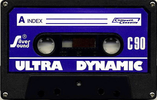 Compact Cassette Silver Sound Ultra Dynamic 90 Type I Normal 1979 Germany