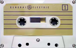 Compact Cassette GE / General Electric 60 Type I Normal 1967 USA