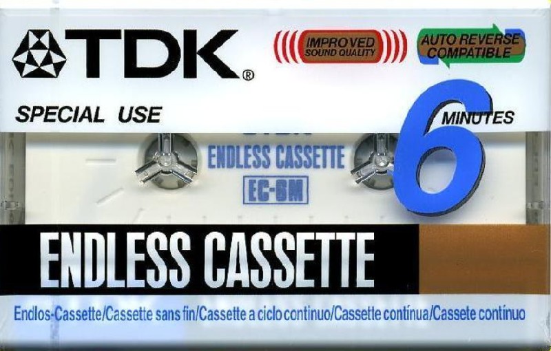 Compact Cassette TDK EC Endless 6 Endless Cassette 1990 Europe