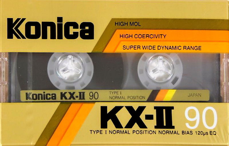 Compact Cassette:  Konica - KX-II 90