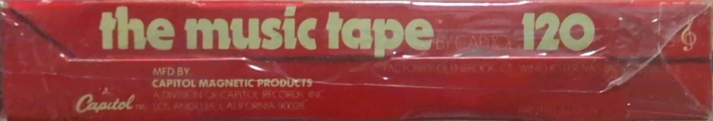 TRACK-8 Capitol The Music Tape 120 Type I Normal 1979 USA