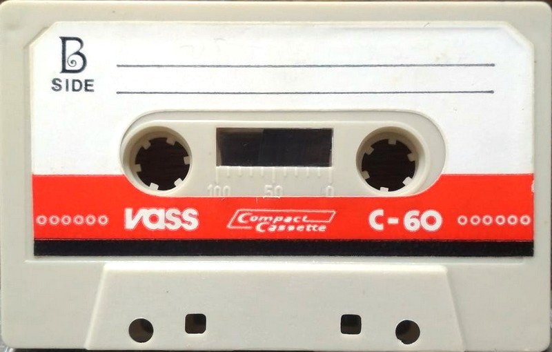 Compact Cassette VASS 60 Type I Normal 1978 Hong Kong