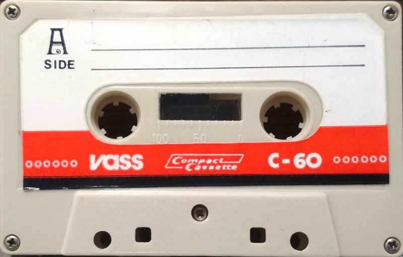 Compact Cassette VASS 60 Type I Normal 1978 Hong Kong