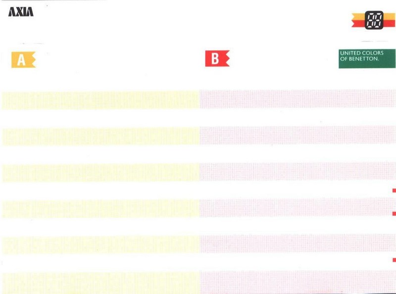 Compact Cassette: FUJI AXIA - United Colors Of Benetton 74