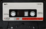 Compact Cassette Aurex AX 60 Type II Chrome 1979 Japan