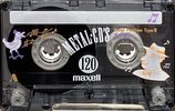 Compact Cassette Maxell Metal CD's 120 "MCDS-120J" Type IV Metal 1995 Japan