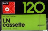 Compact Cassette BASF LN 120 Type I Normal 1974 Japan