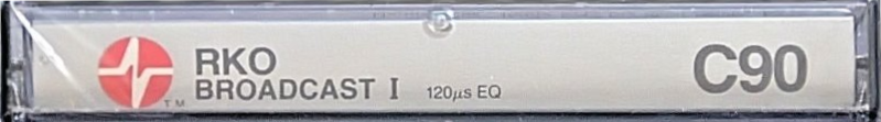 Compact Cassette RKO Broadcast I 90 Type I Normal 1980 USA