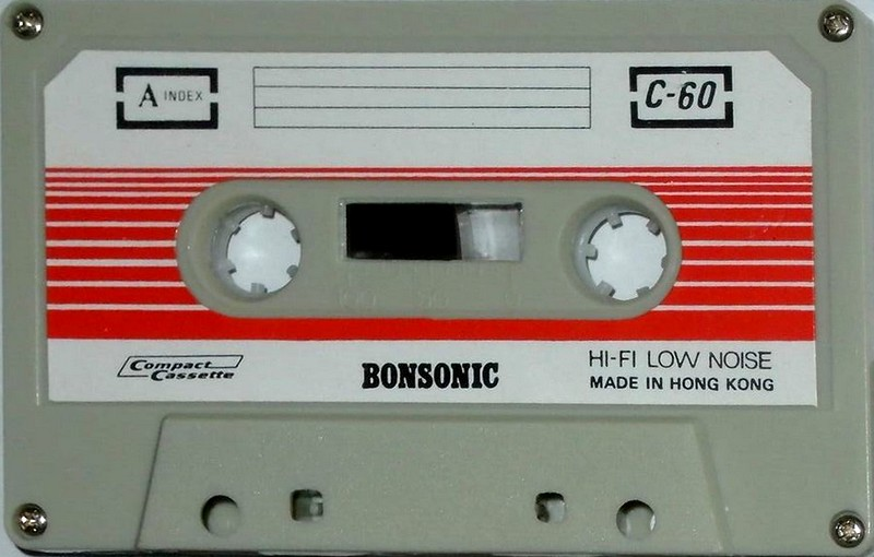 Compact Cassette Bonsonic 60 Type I Normal 1978 Hong Kong